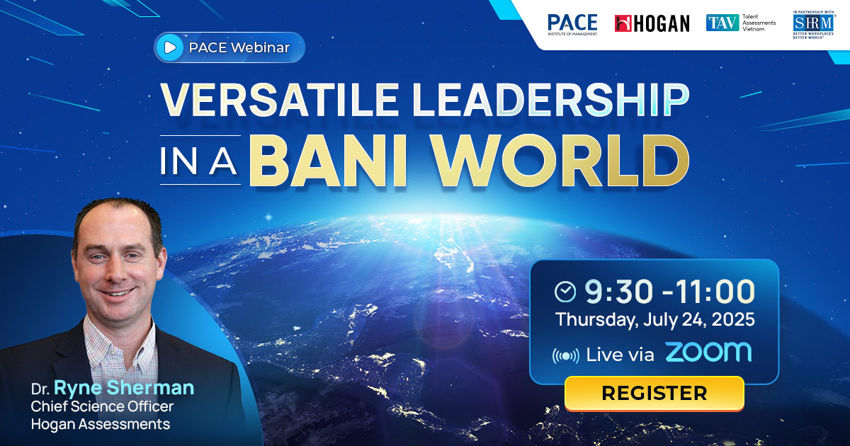 PACE Webinar: VERSATILE LEADERSHIP in a BANI World
