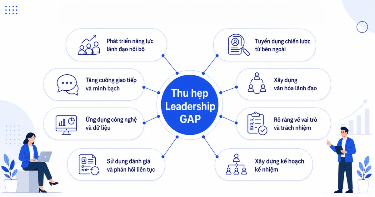 cách khắc phục leadership GAP