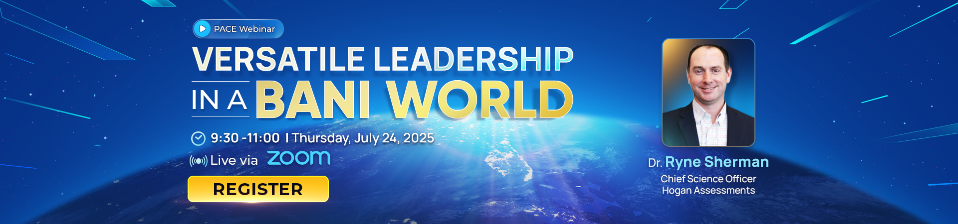PACE WEBINAR: VERSATILE LEADERSHIP in a BANI World