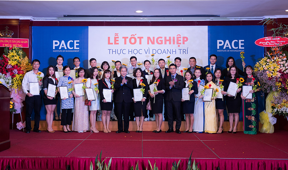 TRƯỜNG PACE TỔ CHỨC “LỄ TỐT NGHIỆP 2018” ĐỂ TÔN VINH TINH THẦN “THỰC HỌC VÌ DOANH TRÍ” CỦA DOANH GIỚI