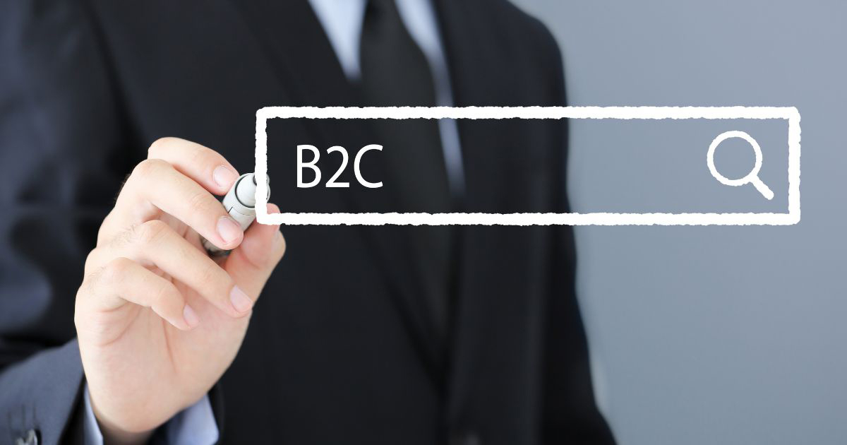 B2C là mô hình kinh doanh mà trong đó, doanh nghiệp bán hàng, cung cấp dịch vụ trực tiếp cho người tiêu dùng cuối cùng (khách hàng)