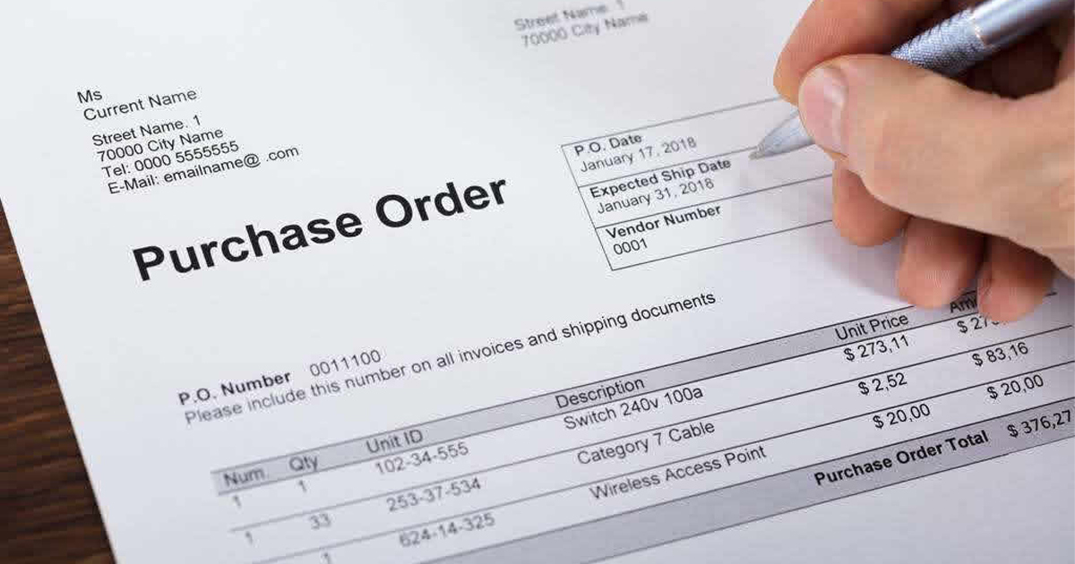 PO (Purchase Order) là đơn đặt hàng, là một tài liệu thương mại được gửi từ người mua đến nhà cung cấp nhằm ủy quyền mua hàng