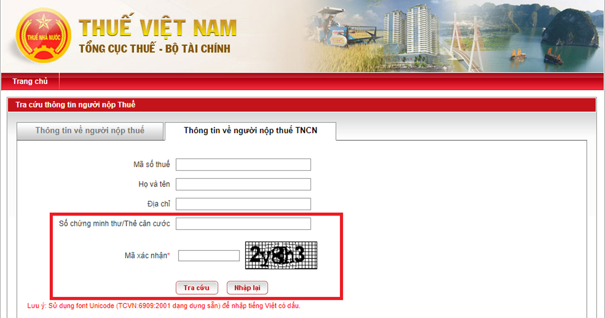 Cách tra cứu mã số thuế cá nhân tại Tổng cục Thuế