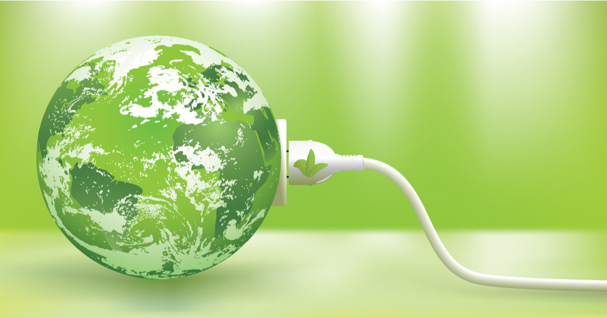 Năng lượng xanh là nguồn năng lượng từ các nguồn tài nguyên thiên nhiên như năng lượng mặt trời, năng lượng gió, năng lượng địa nhiệt,... 