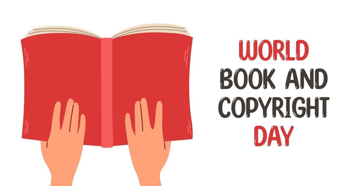 23 tháng 4 hằng năm là Ngày Sách và Bản quyền Thế giới (World Book and Copyright Day)