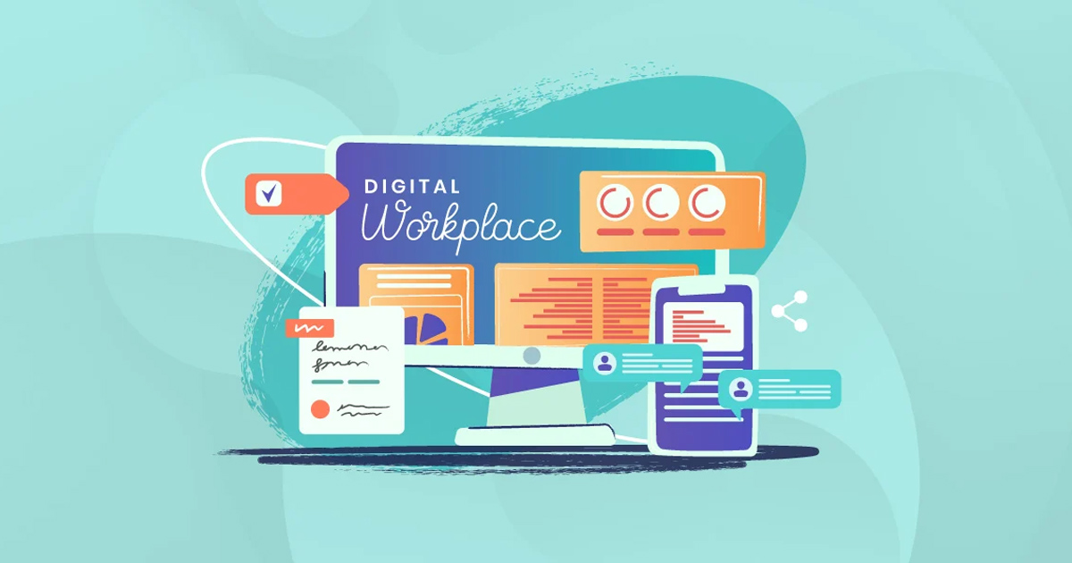 Môi trường số (Digital Workplace) là một không gian làm việc ảo được xây dựng dựa trên nền tảng công nghệ số