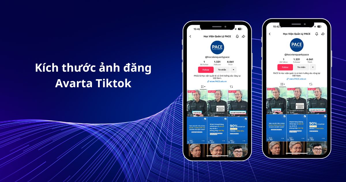 kích thước ảnh đăng avatar tiktok