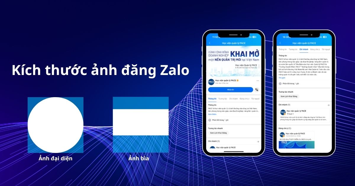 vì sao cần kích thước ảnh đăng zalo