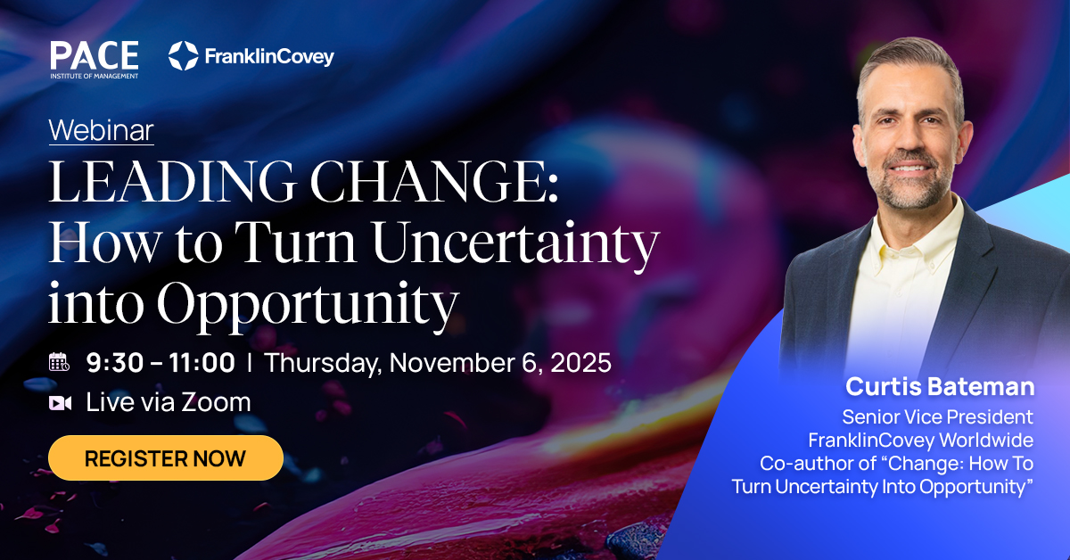 WEBINAR: LEADING CHANGE: HOW TO TURN UNCERTAINTY INTO OPPORTUNITY
