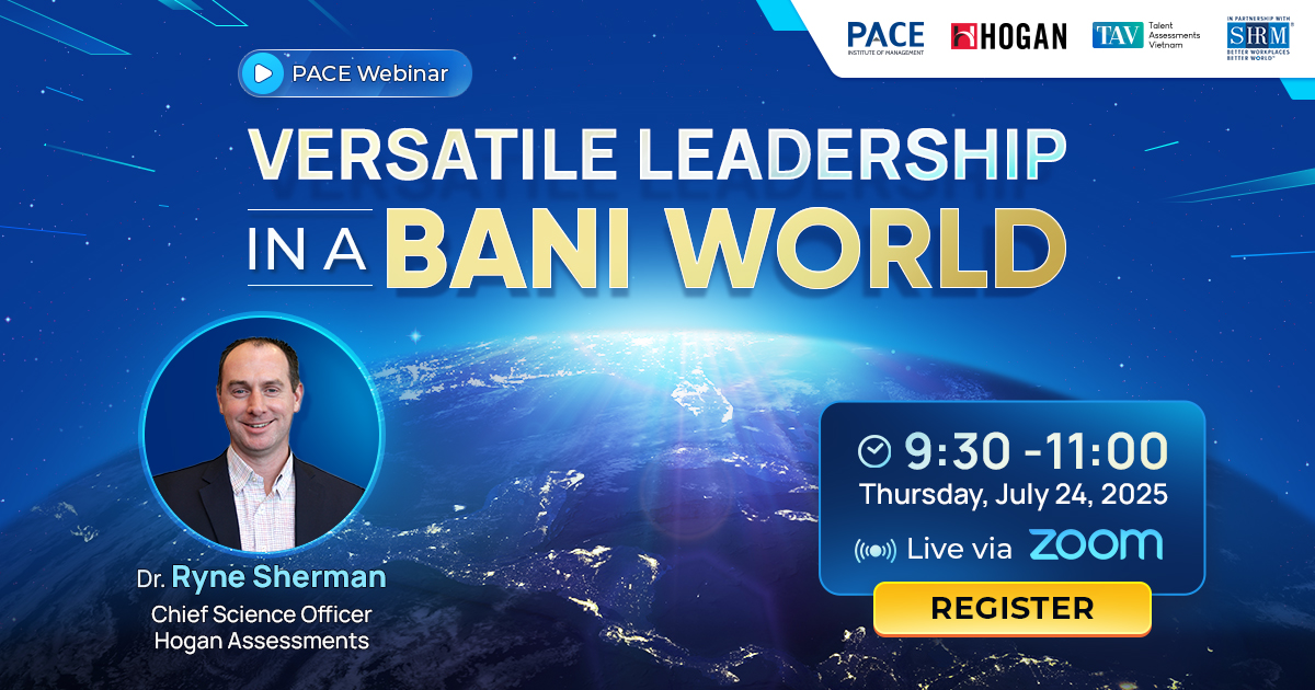 PACE WEBINAR: VERSATILE LEADERSHIP in a BANI World