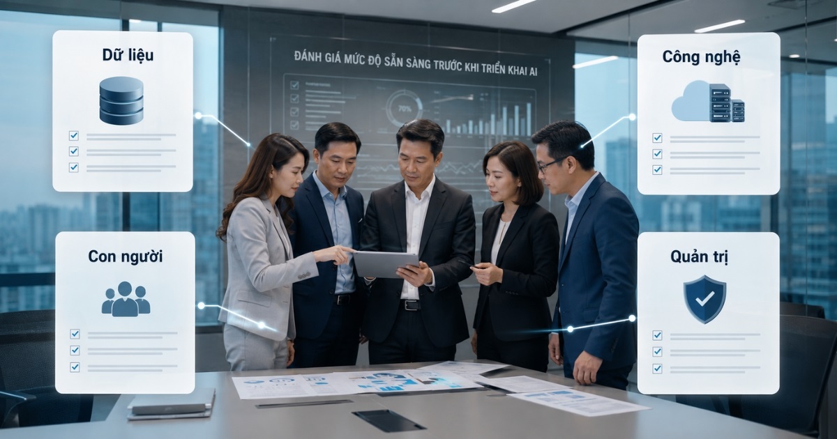 Doanh nghiệp cần đánh giá mức độ sẵn sàng của mình