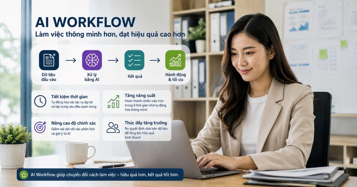 lợi ích AI Workflow