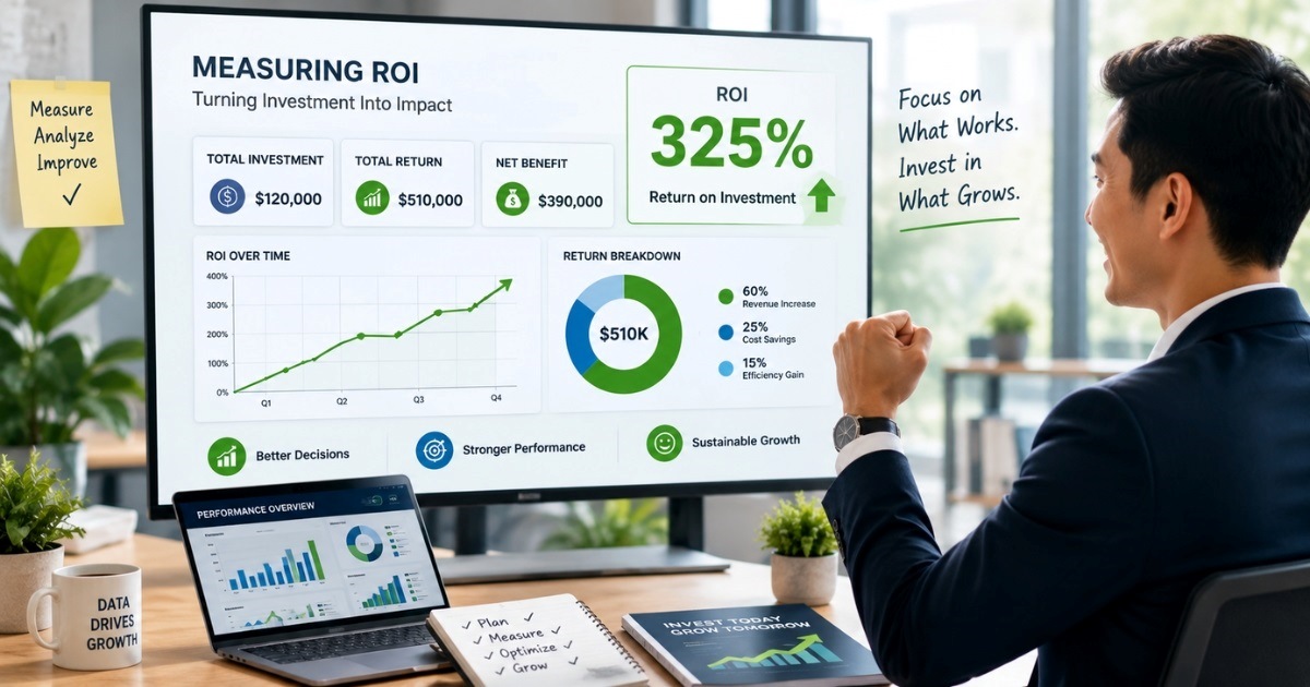 lợi ích khi đo lường ROI của AI
