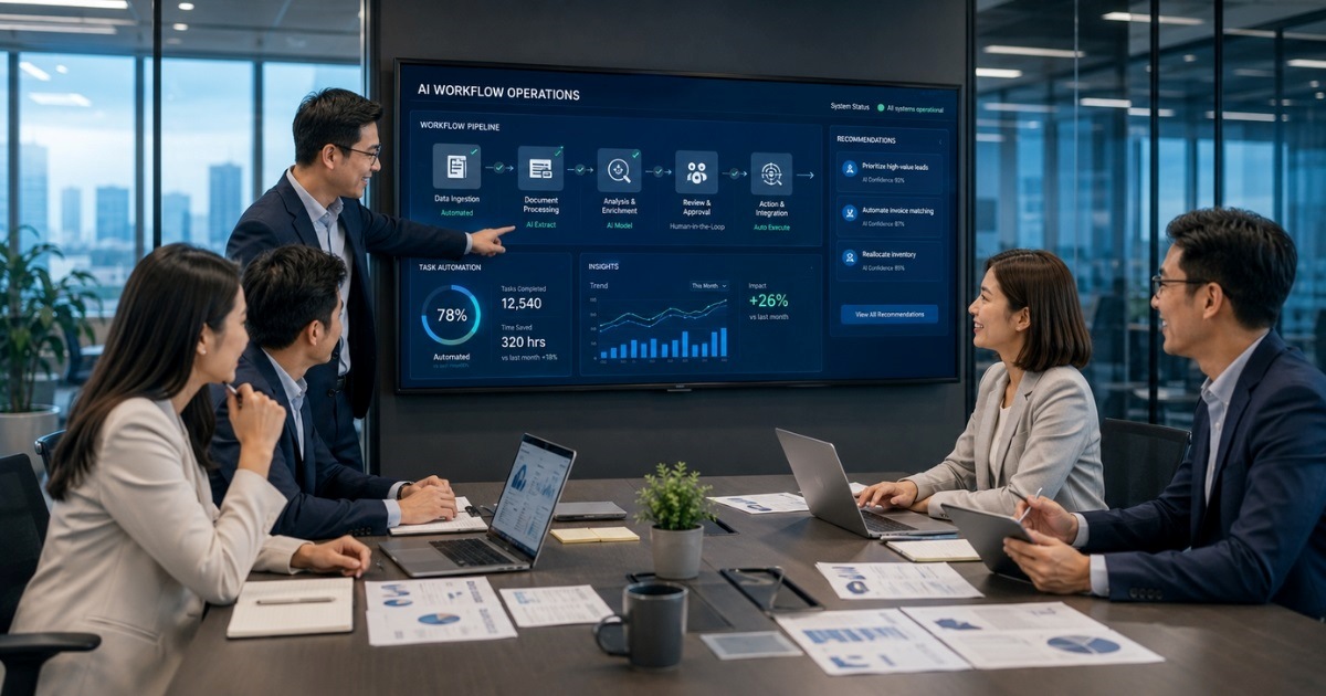 cách triển khai AI Workflow