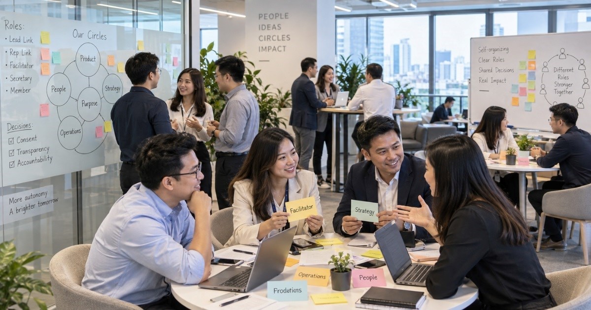 các tổ chức Holacracy