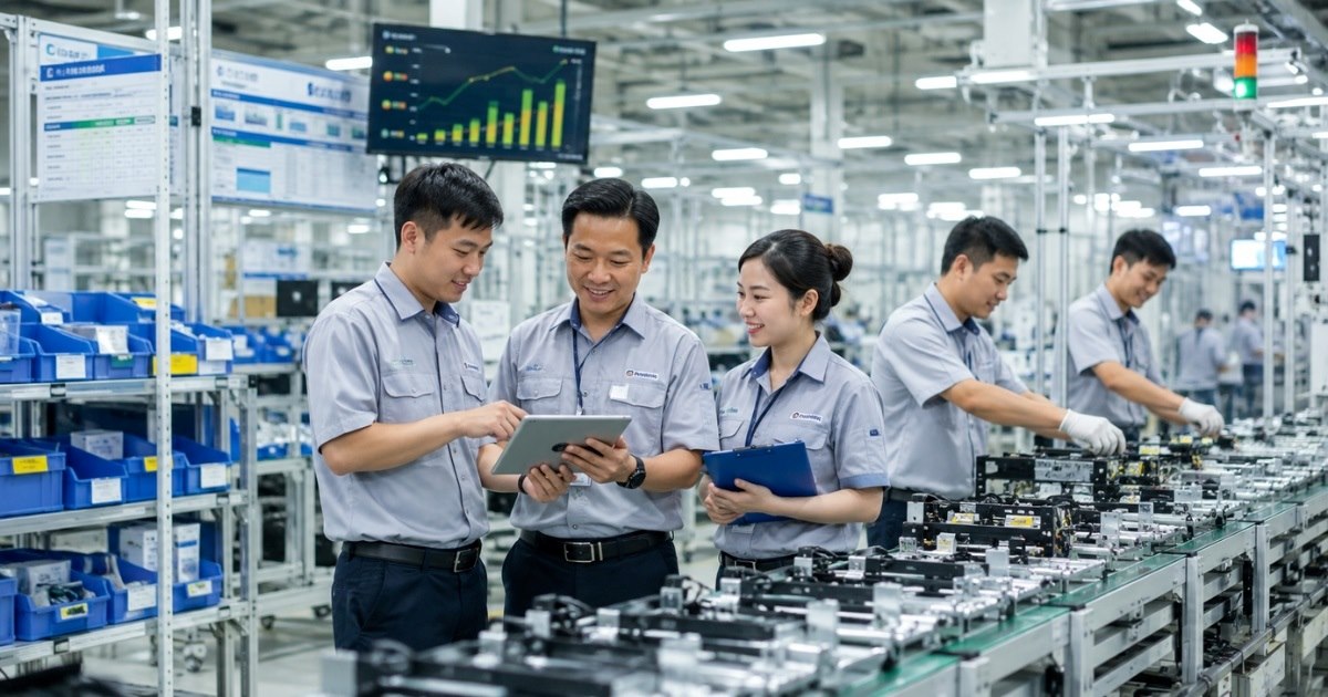 lợi ích sản xuất tinh gọn