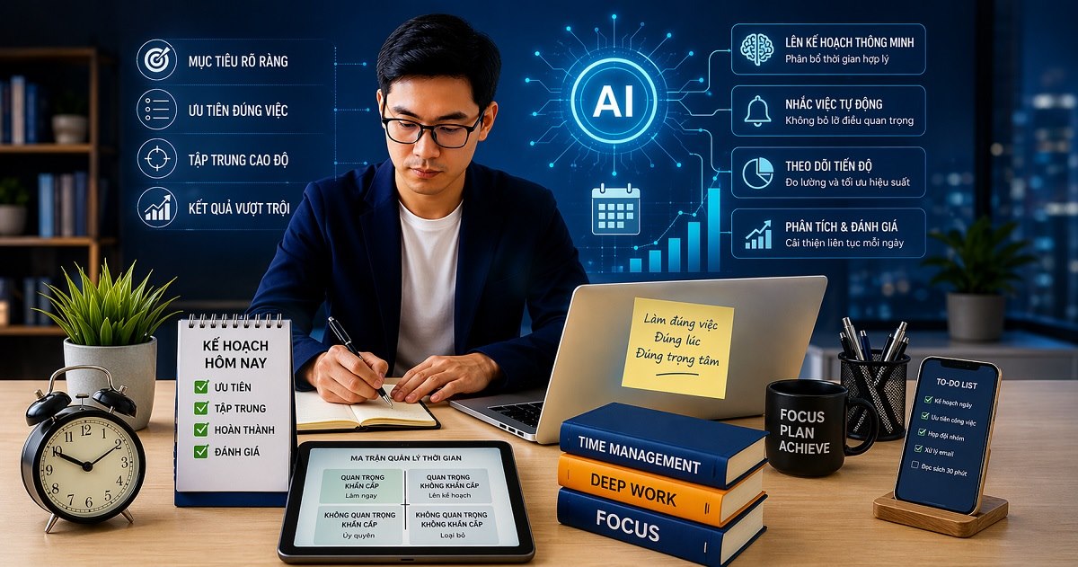 quản trị thời gian thời đa nhiệm