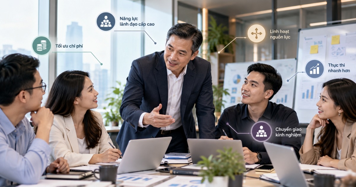 Lợi ích của Fractional Management